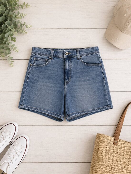 Angels Forever Young Pants - Angels Forever Young Everlux Sculpt Denim Shorts Size 16